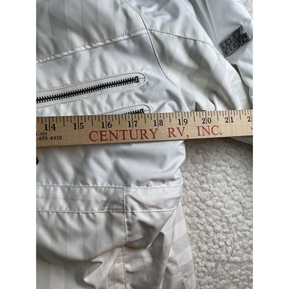 BODY GLOVE Snow Ski Snowboarding JACKET Womens Medium White Hood - Picture 3 of 12